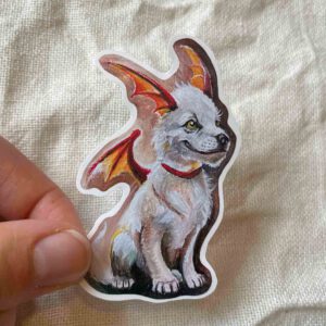 Sticker Dragon Puppy