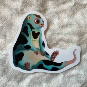Sticker Otter creature