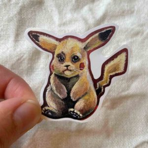 Sticker Sad Pikachu