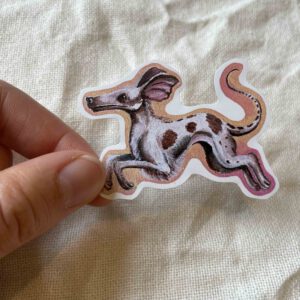 Sticker Greyhound