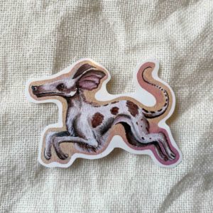 Sticker Greyhound